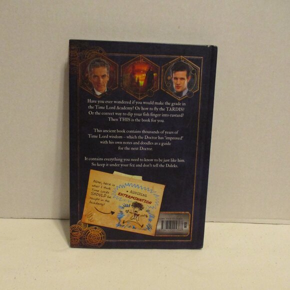 Dr Who Time Lord Official Guide Black White Graphic BBC Reading Book - Picture 2 of 9